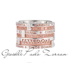 ANELLO TUUM 7 DONI IN ARGENTO