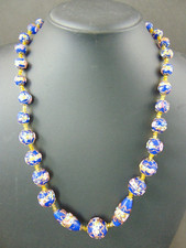Collana in vetro di Murano