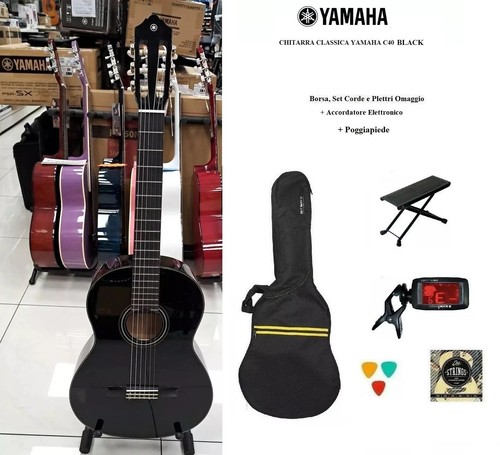 Yamaha c40ii chitarra - c40ii, bk