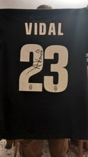 maglia juventus Firmata Vidal 