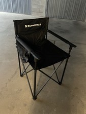 SEDIA PIEGHEVOLE DA CAMPEGGIO CON BORSA PORTATILE SPIAGGIA PESCA CACCIA ESTERNO