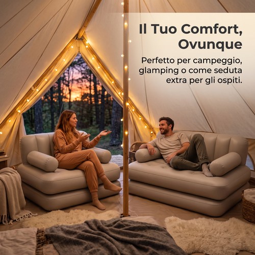 Divano gonfiabile - divano, gonfiabile,