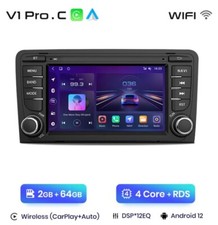 2 DIN 7" RADIO FOR AUDI A3