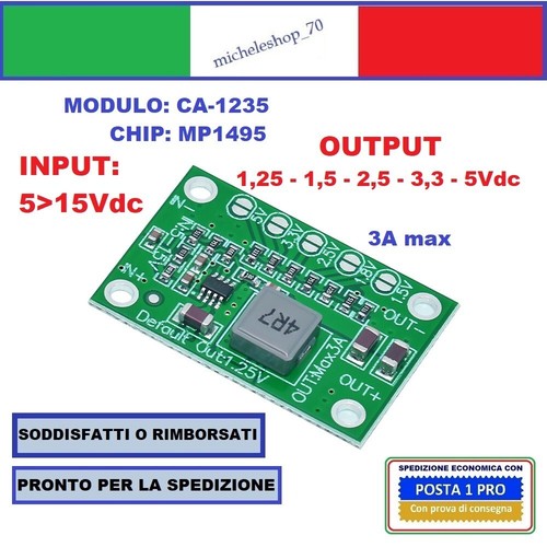 Riduttore tensione ca1235 - tensione,