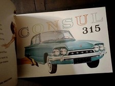 Brochure FORD CONSUL 315 in francese originale