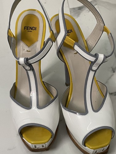 Sandali alti fendi - alti, autentici