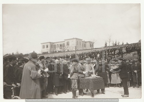Antica foto manifestazione - ,