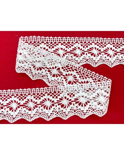 Passamaneria merletto bianco - passamaneria,
