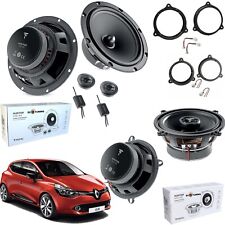 Kit 6 Casse Altoparlanti Focal Anteriori+Posteriori per Renault Clio IV dal 2013