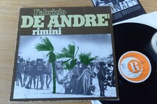 Fabrizio De Andre  Rimini LP