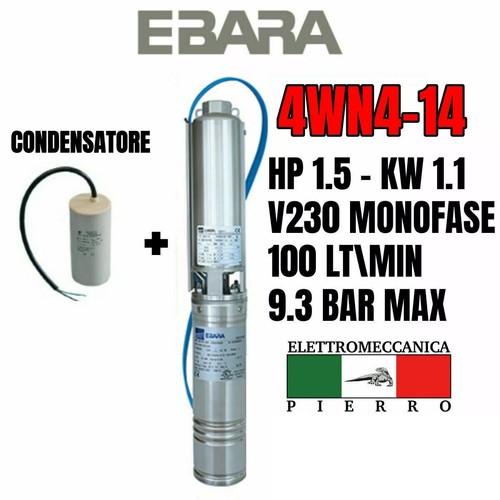 Pompa sommersa ebara 4wn4 - sommersa, 4wn4-14