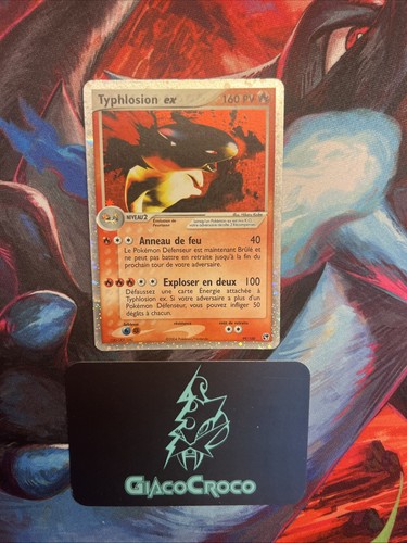 Carte pokémon typhlosion - carte,