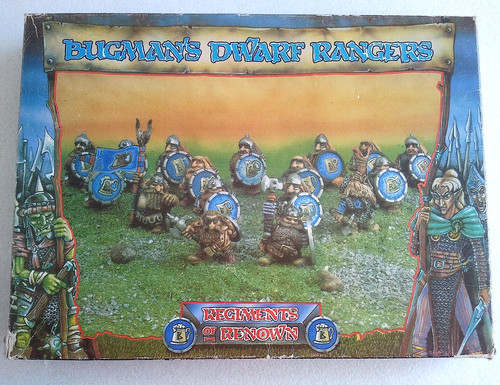 Bugman dwarf rangers - dwarf, scatola
