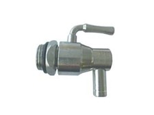 RUBINETTO A LEVA ACCIAIO INOX