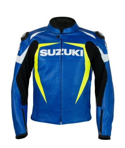 Suzuki giacca pelle moto corsa - giacca,