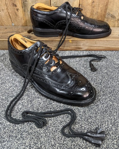 Scarpe cardo scozia nero pelle - scarpe,