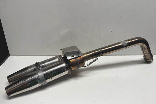 Silenziatore scarico laser
