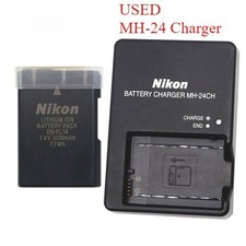 Per Nikon EN-EL14 Batteria MH-24 Caricabatterie D3300 D3400 D5500 D5600