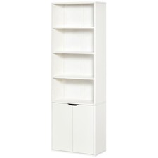 HOMCOM Libreria in Legno 4