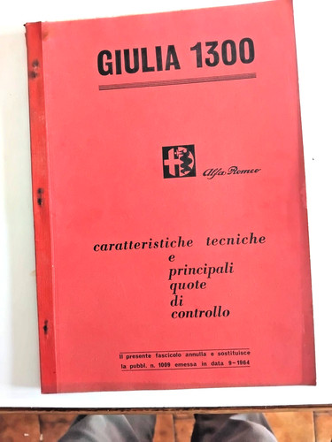 Alfaromeo giulia 1300 - alfaromeo,