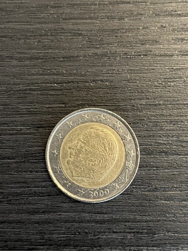 Moneta euro rara re carlo - da,