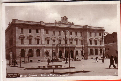 Cartolina cagliari citta - cagliari, citta'