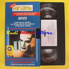 film VHS MEPHISTO i film di