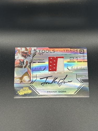 2008 absolute frank gore - gore, tools