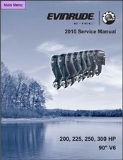 2010 Evinrude E-tec 200 225
