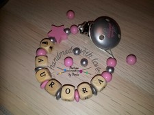 Portaciuccio con nome clip