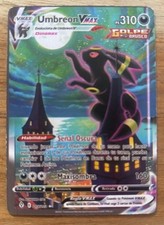 Carta Pokemon Umbreon Vmax Golpe brusco.