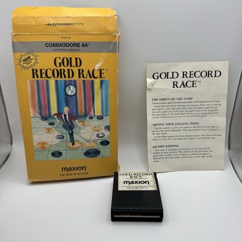 Gold record race - record, commodore