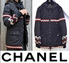 Cappotto imbottito nero Chanel