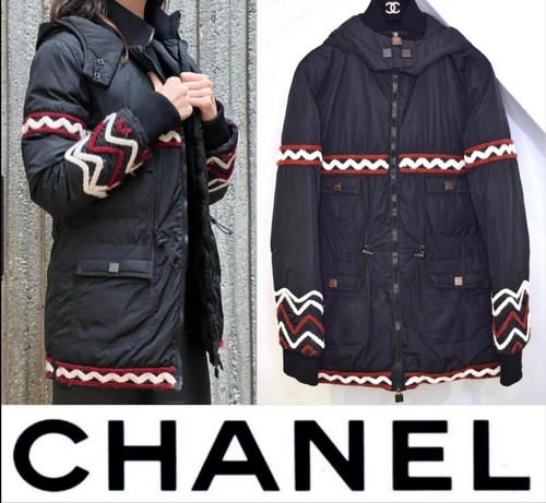 Cappotto imbottito nero - , chanel