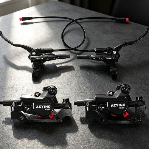 Freno idraulico bike con - idraulico, e-bike