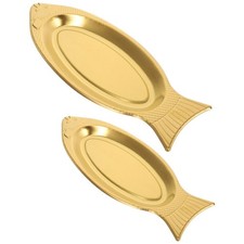  Piatto da portata per sushi in acciaio inossidabile con piatto di pesce al