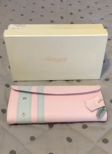 Borsa rotolo gioielli rosa