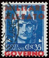 Napoli Occ. Alleata - Cent. 35