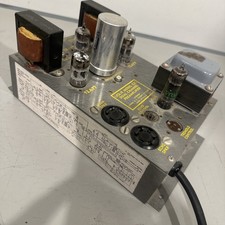 Leslie C2C Preamplificatore Doppio Canale 3/12at7 Tube Funzionante Raro! Interfaccia Funzionante!