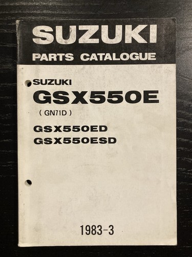 Suzuki gsx 550 - suzuki, ed