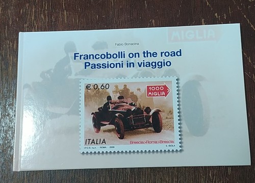 Libro francobolli the road - on,