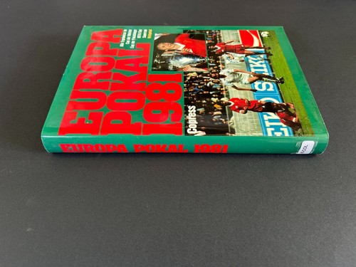 Libro europa pokal 1981 - pokal,