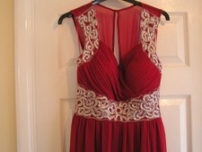 Abito da sera Quiz rosso e