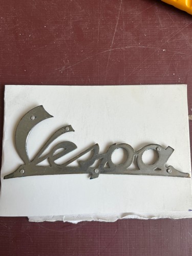 Scritta originale vespa - scritta, faro