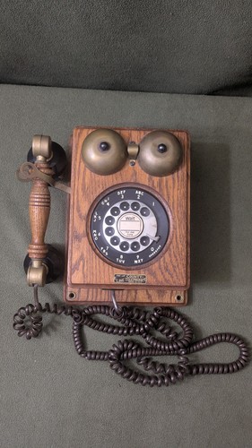 Antico telefono rotante - antico,