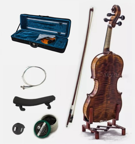 New violin solid - new, wood
