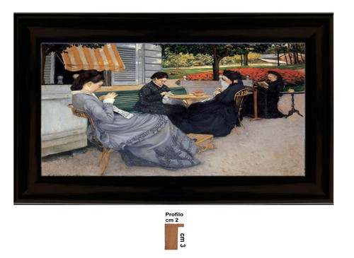 Caillebotte portraits stampa - caillebotte,portraits,,