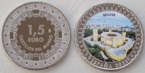 Euro spagna 2023 - euro, castelli