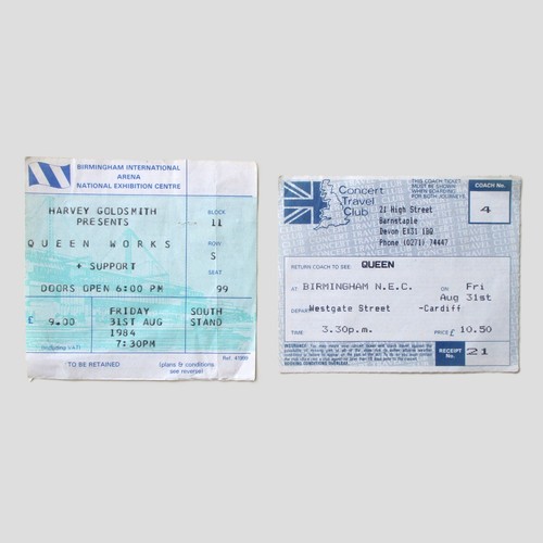 Queen 1984 works tour - 1984,