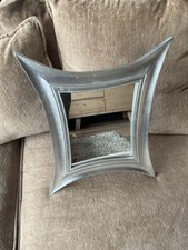 Specchio astratto argento